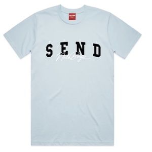 Light Blue Block Tee - FULL SEND NELK BOYS